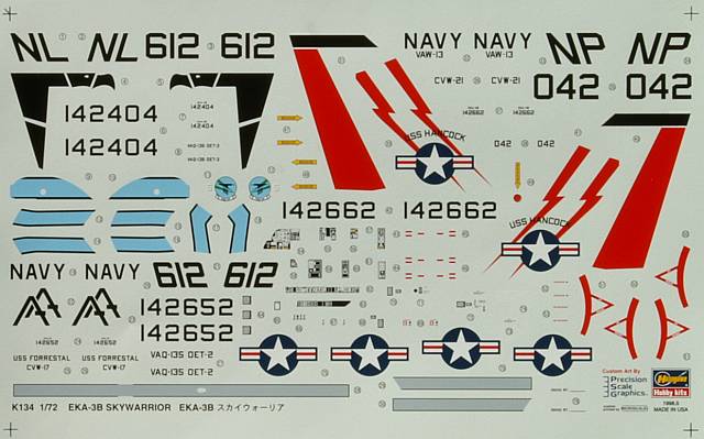 Hasegawa - KA-3B Skywarrior 'Naval Missile Center'