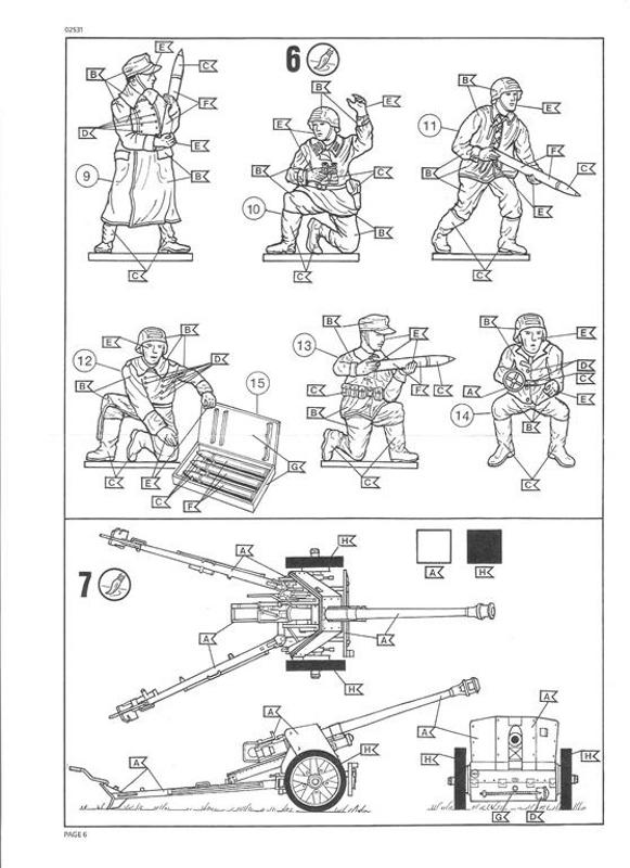 Revell - German 7,5 cm PaK 40 & soldiers