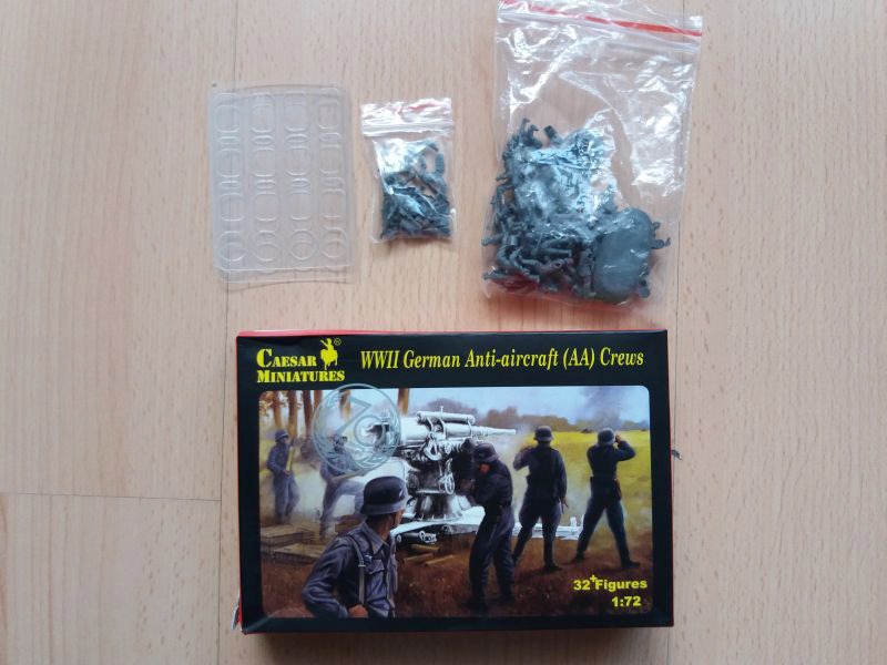 CAESAR MINIATURES - German Anti-aircraft (AA) Crew