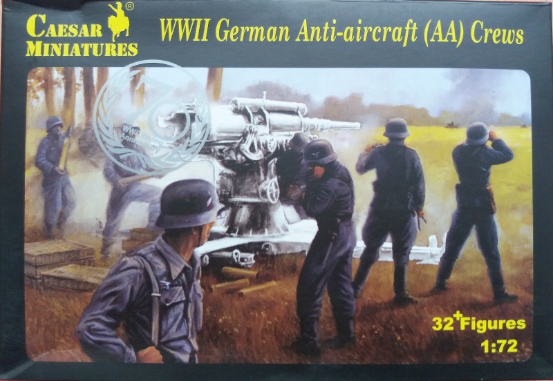 CAESAR MINIATURES - German Anti-aircraft (AA) Crew
