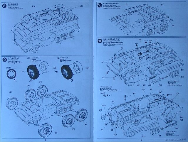 Tamiya - U.S. M8 Light Armored Car Greyhound