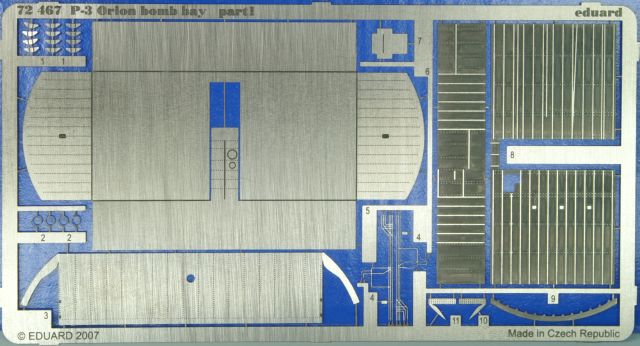 Eduard Ätzteile - P-3 Orion - Bomb Bay