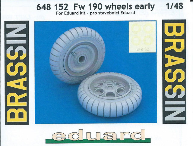 Eduard Brassin - Fw 190 wheels early