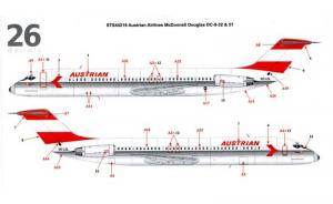 Bausatz: Austrian Airlines McDonnell Douglas DC-9-32/51