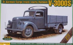 3t German Cargo Truck (early flatbed) V-3000S