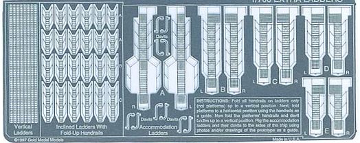 Gold Medal Models - Extra Ladders