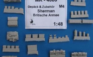 Gepäck & Zubehör M4 Sherman britische Armee