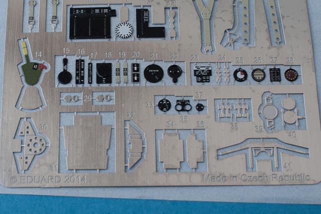 Eduard Ätzteile - Spitfire Mk.II interior self adhesive