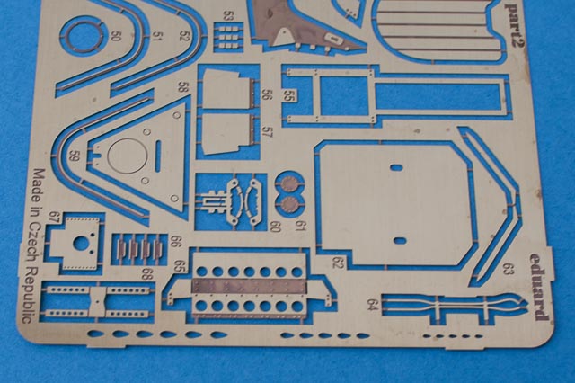 Eduard Ätzteile - Spitfire Mk.II interior self adhesive