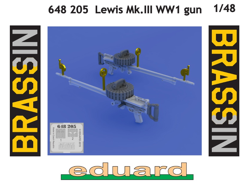 Eduard Brassin - Lewis Mk.III WW1 gun