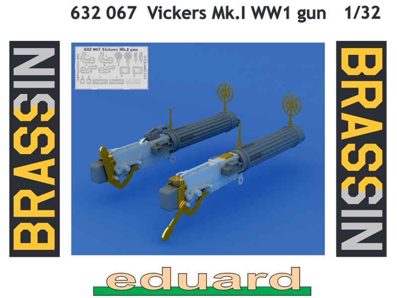 Eduard Brassin - Vickers MK.I WW1 gun
