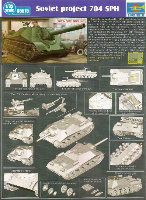 Trumpeter - Soviet Object 704 SPH