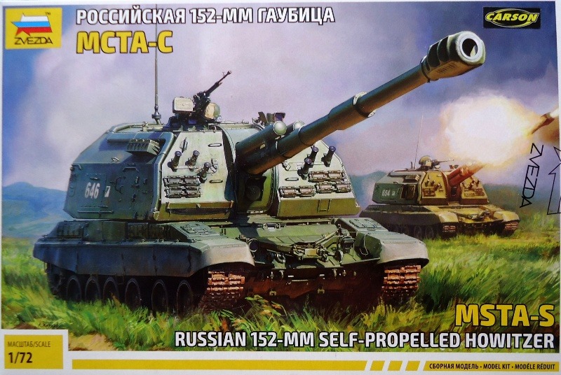 Zvezda - MSTA-S Russian 152 mm Self-Propelled Howitzer
