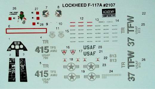 Academy - F-117A Stealth Fighter (The "Ghost" of Baghdad)