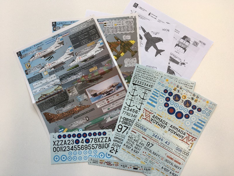 Aztec Models Tech & Decals - War for the Malvinas/Falklands