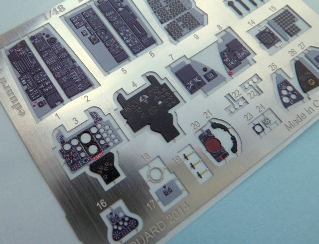 Eduard Ätzteile - F-4C interior S.A.