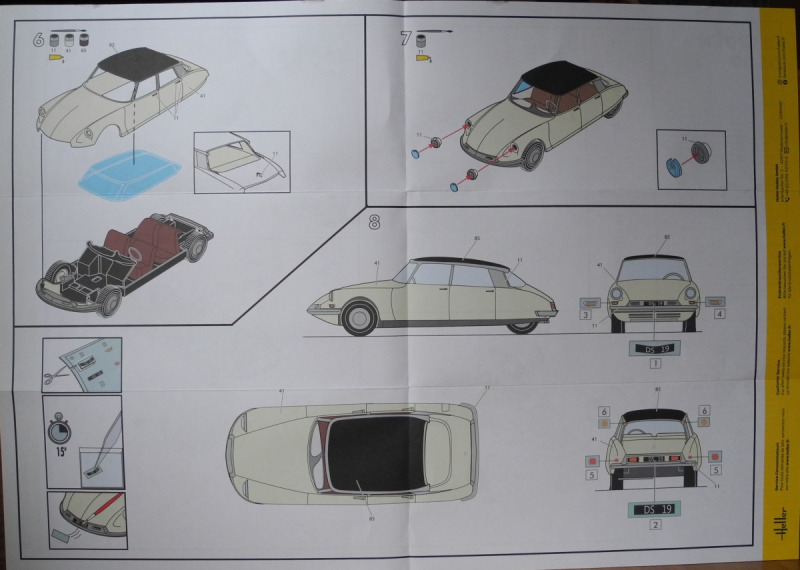 Heller - Citroën DS19