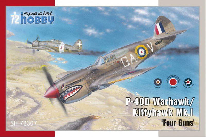 Special Hobby - P-40D Warhwak / Kittyhawk Mk.I 