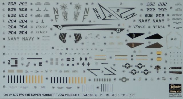 Hasegawa - F/A-18E Super Hornet 'Low Visibility'