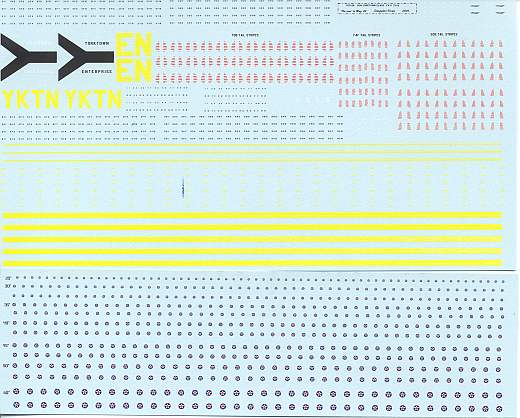 Starfighter Decals - Decals für CV-5 und CV-6