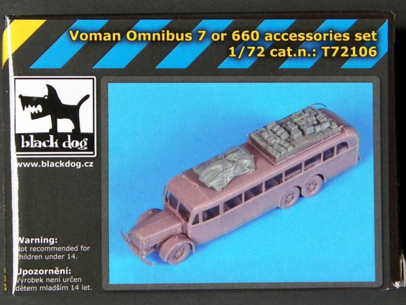 Black Dog - Vomag Omnibus 7 or 660 accessories set