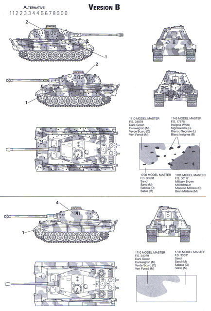 Italeri - German Elite Troops & King Tiger (WWII)
