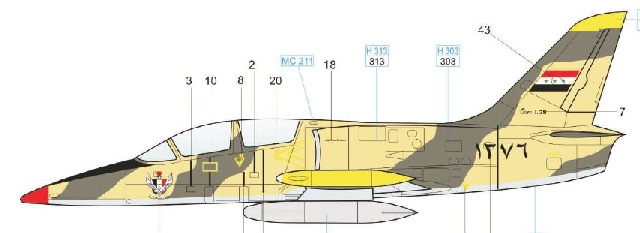 Aero L-39ZO Albatros, Iraq Air Force,1986