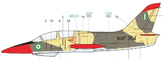 Aero L-39ZA Albatros, Nigerian Air Force