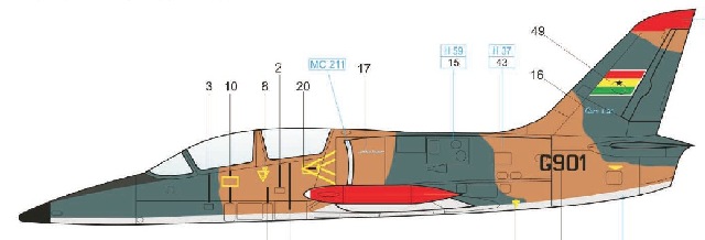 Aero L-39C Albatros, Ghana Air Force