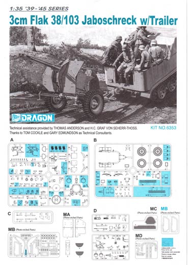 Dragon - 3cm Flak 38/103 Jaboschreck