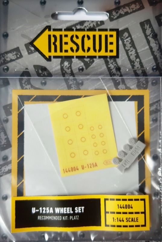 RESCUE MODELS - U-125 A Wheel Set