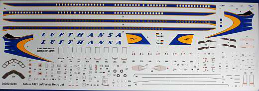 Revell - Airbus A 321-100 "Lufthansa Retro Design"