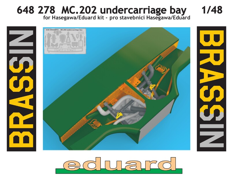 Eduard Brassin - MC.202 undercarriage bay