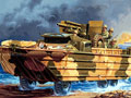 DUKW with 105 mm Howitzer