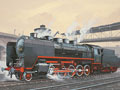 Schwere G?terzug-Lok BR 43 mit Kurztender
