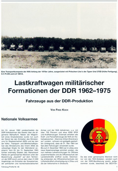Seite 1 von Heft 46 - Kapitelüberschrift, Foto una