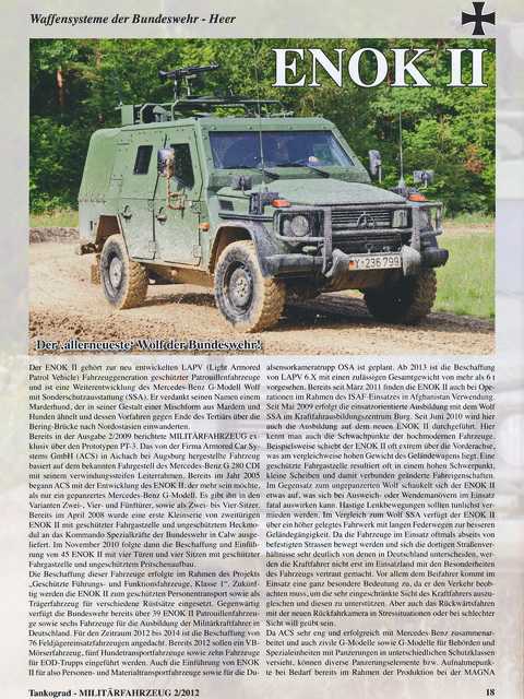  - Tankograd MILITÄRFAHRZEUG Ausgabe 2/2012