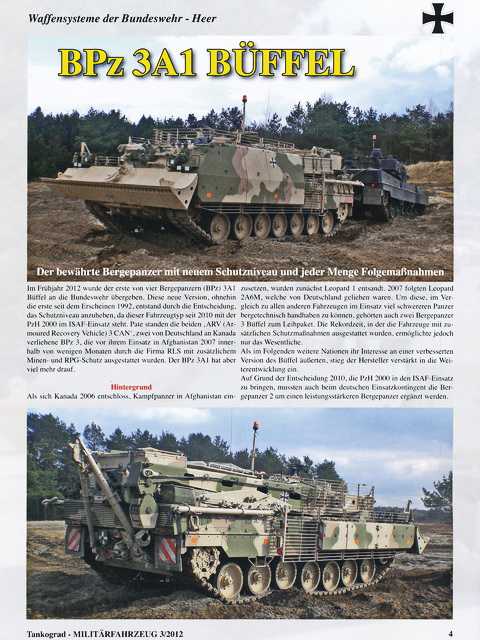  - Tankograd MILITÄRFAHRZEUG Ausgabe 3/2012