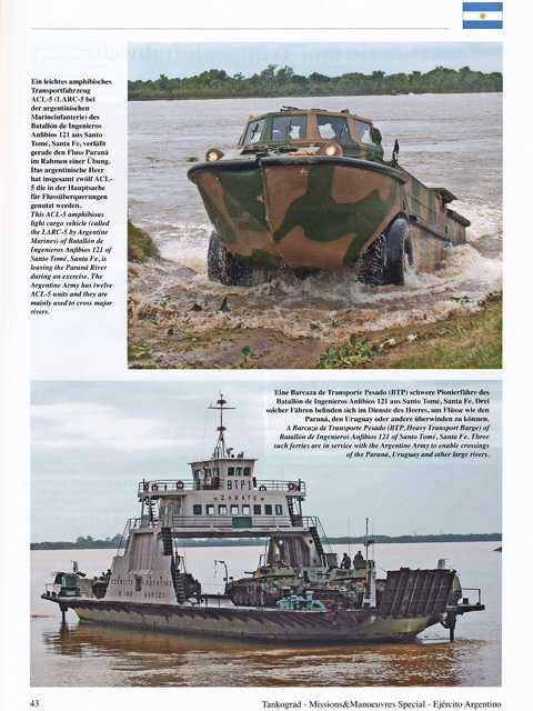  - Ejército Argentino - Vehicles of the Modern Argentine Army