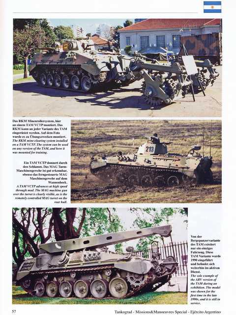  - Ejército Argentino - Vehicles of the Modern Argentine Army