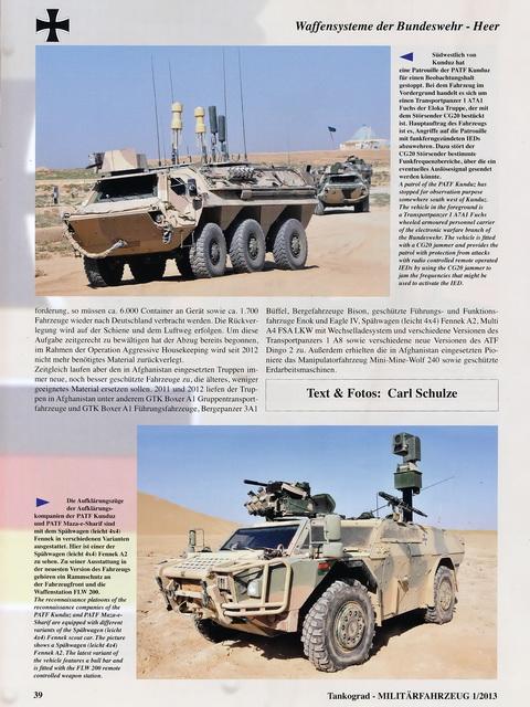  - Tankograd MILITÄRFAHRZEUG Ausgabe 1/2013