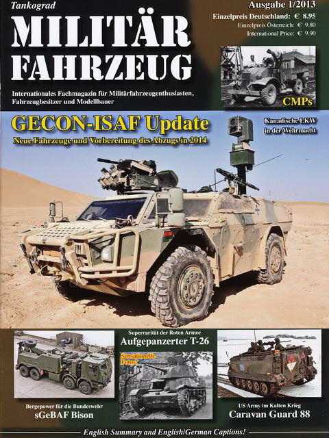  - Tankograd MILITÄRFAHRZEUG Ausgabe 1/2013