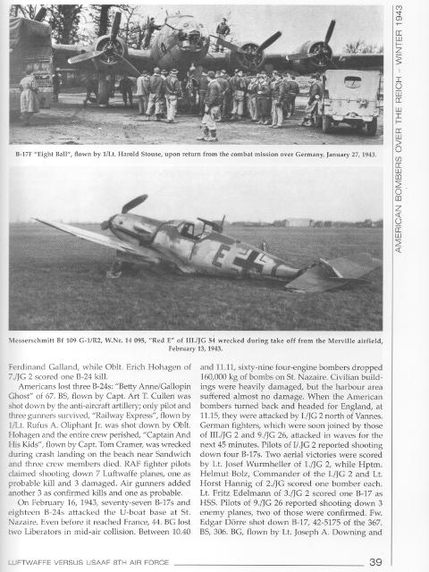  - Luftwaffe versus USAAF 8th Air Force, Vol. I