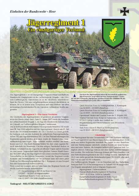  - MILITÄRFAHRZEUG Ausgabe 4/2013