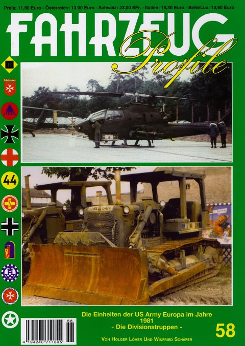  - Die Einheiten der US Army Europa im Jahre 1981