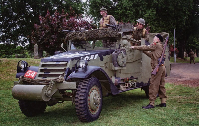  - M3A1 White Scout Car