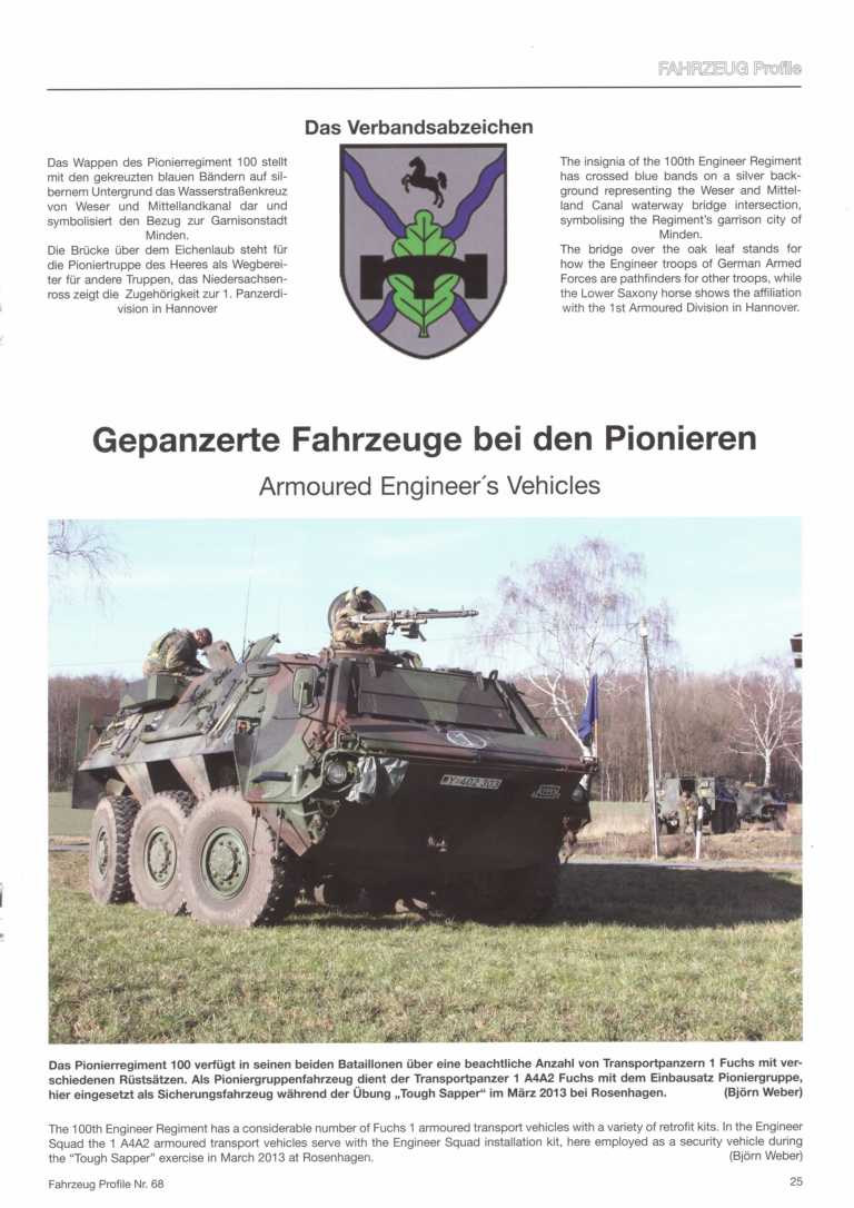  - Moderne Pionierfahrzeuge der Bundeswehr