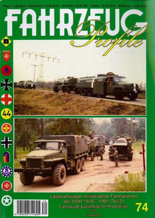  - Lastkraftwagen militärischer Formationen der DDR 1976-1991