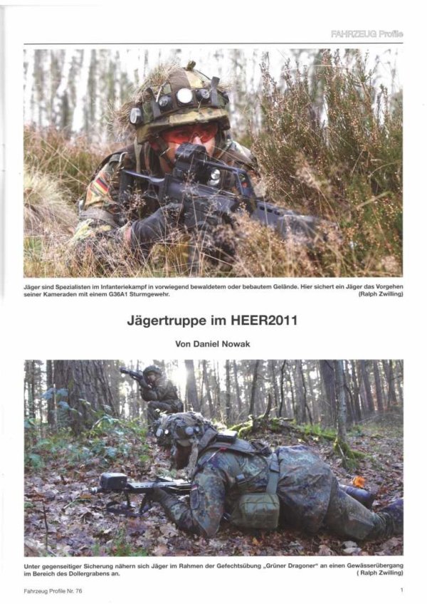  - Die Jägertruppe im HEER2011 