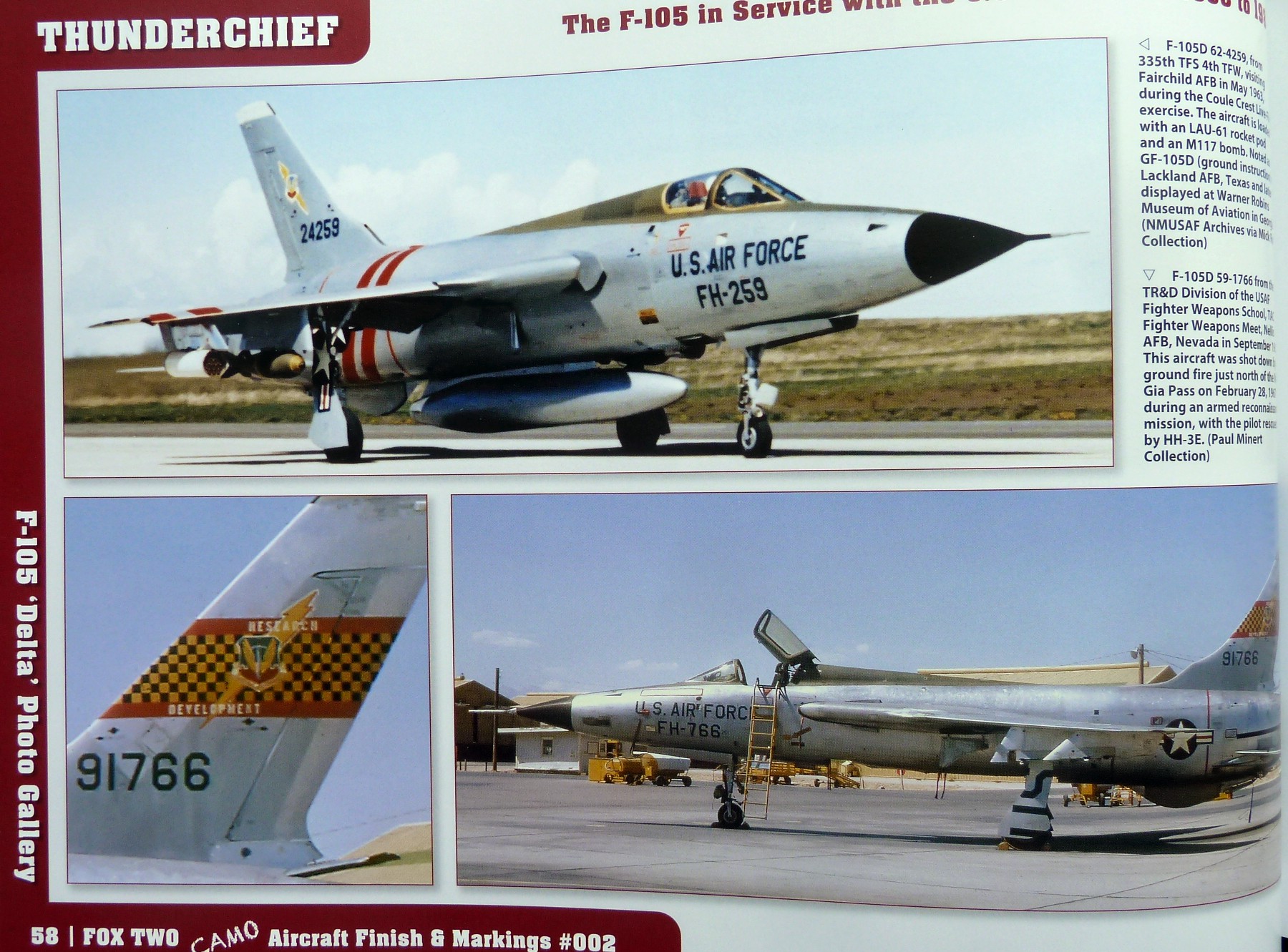  - Fox Two Camo - Republic F-105 Thunderchief